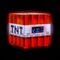 Thumbnail 2 - Minecraft TNT Digital Alarm Clock with Mood Lighting