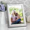 Thumbnail 3 - Silver Plated Personalised Photo Frame 7 x 5