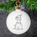 Thumbnail 3 - Personalised Bunny Bauble