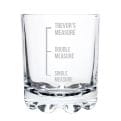 Thumbnail 2 - measures engraved whiskey glass