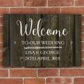 Thumbnail 1 - Personalised Metal Sign With Wood Effect
