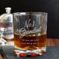 Thumbnail 1 - Personalised No.1 Grandad Glass