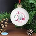 Thumbnail 1 - Me To You Personalised First Christmas Bauble