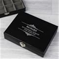 Thumbnail 4 - Personalised Cufflink Box With Compartments