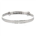 Thumbnail 8 - Personalised Child's Silver Expanding Bracelet with Diamante Star