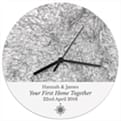 Thumbnail 4 - Personalised 1805 - 1874 Old Series Map Compass Wooden Clock
