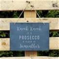 Thumbnail 3 - Personalised Gin or Prosecco Hanging Slate Sign