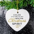 Thumbnail 4 - Personalised Gin or Prosecco Christmas Decoration 