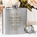 Thumbnail 2 - Personalised Any Message Stainless Steel Hip Flask