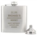 Thumbnail 4 - Personalised Any Message Stainless Steel Hip Flask