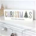 Thumbnail 2 - Personalised Christmas Wooden Block Sign