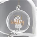 Thumbnail 4 - Personalised Glass Christmas Bauble