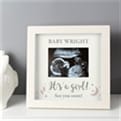 Thumbnail 4 - Personalised Baby Scan Photo Frame