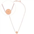 Thumbnail 8 - Personalised Rose Gold Disc Necklace