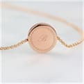 Thumbnail 6 - Personalised Rose Gold Disc Necklace