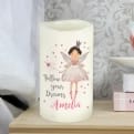 Thumbnail 2 - Personalised Fairy Princess LED Candle
