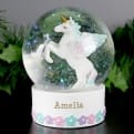 Thumbnail 4 - Personalised Unicorn Snow Globe