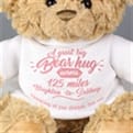 Thumbnail 3 - Personalised Distance Bear Hug Teddy