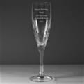 Thumbnail 1 - Personalised Crystal Champagne Flute