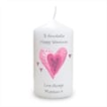 Thumbnail 3 - Personalised Hearts Candle