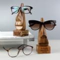 Thumbnail 1 - Personalised Wooden Glasses Nose-Shaped Holder