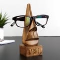 Thumbnail 2 - Personalised Wooden Glasses Nose-Shaped Holder
