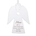 Thumbnail 5 - Personalised Message White Wooden Angel