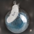 Thumbnail 2 - Personalised Glass Feather Bauble 