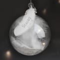 Thumbnail 4 - Personalised Glass Feather Bauble 