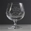Thumbnail 3 - Small Crystal Personalised Brandy Glass