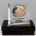 Thumbnail 4 - Personalised You Are My Sun My Moon Large Crystal Token