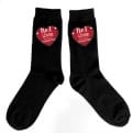 Thumbnail 2 - Personalised Hearts No.1 Men's Socks