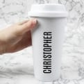 Thumbnail 5 - Personalised Double Walled Travel Mugs