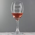Thumbnail 1 - Personalised Measures Wine Glass