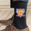 Thumbnail 1 - Personalised Super Dad Socks