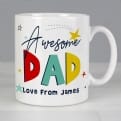 Thumbnail 3 - Personalised Awesome Dad Mug
