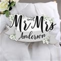 Thumbnail 2 - Mr Mrs Personalised Wooden Hanging Decoration