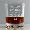 Thumbnail 1 - Father of the Groom Personalised Whisky Glass