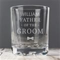 Thumbnail 2 - Father of the Groom Personalised Whisky Glass