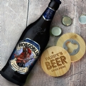 Thumbnail 9 - Personalised Bamboo Bottle Opener Coaster & Beer/Ale Sets