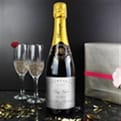 Thumbnail 1 - Personalised Champagne Bottle - Elegant Swirl