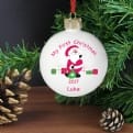 Thumbnail 2 - Personalised Babies First Christmas Bauble
