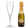 Thumbnail 4 - Personalised Flute and Mini Prosecco Gift Set
