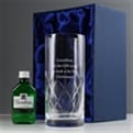 Thumbnail 3 - Personalised Crystal Glass & Gin Gift Set