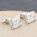 Thumbnail 4 - Mother of Pearl Personalised Cufflinks
