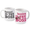 Thumbnail 2 - The Real Boss Personalised Mug Gift Set 