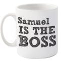 Thumbnail 4 - The Real Boss Personalised Mug Gift Set 