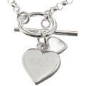 Thumbnail 10 - Sterling Silver Engraved Heart Necklace