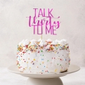 Thumbnail 1 - Handmade Talk Thirty To Me 30th Birthday Cake Topper