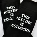 Thumbnail 1 - This Meeting Is "Boring" Socks